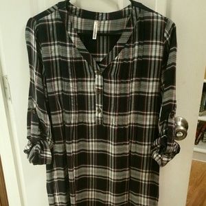 Plaid dress